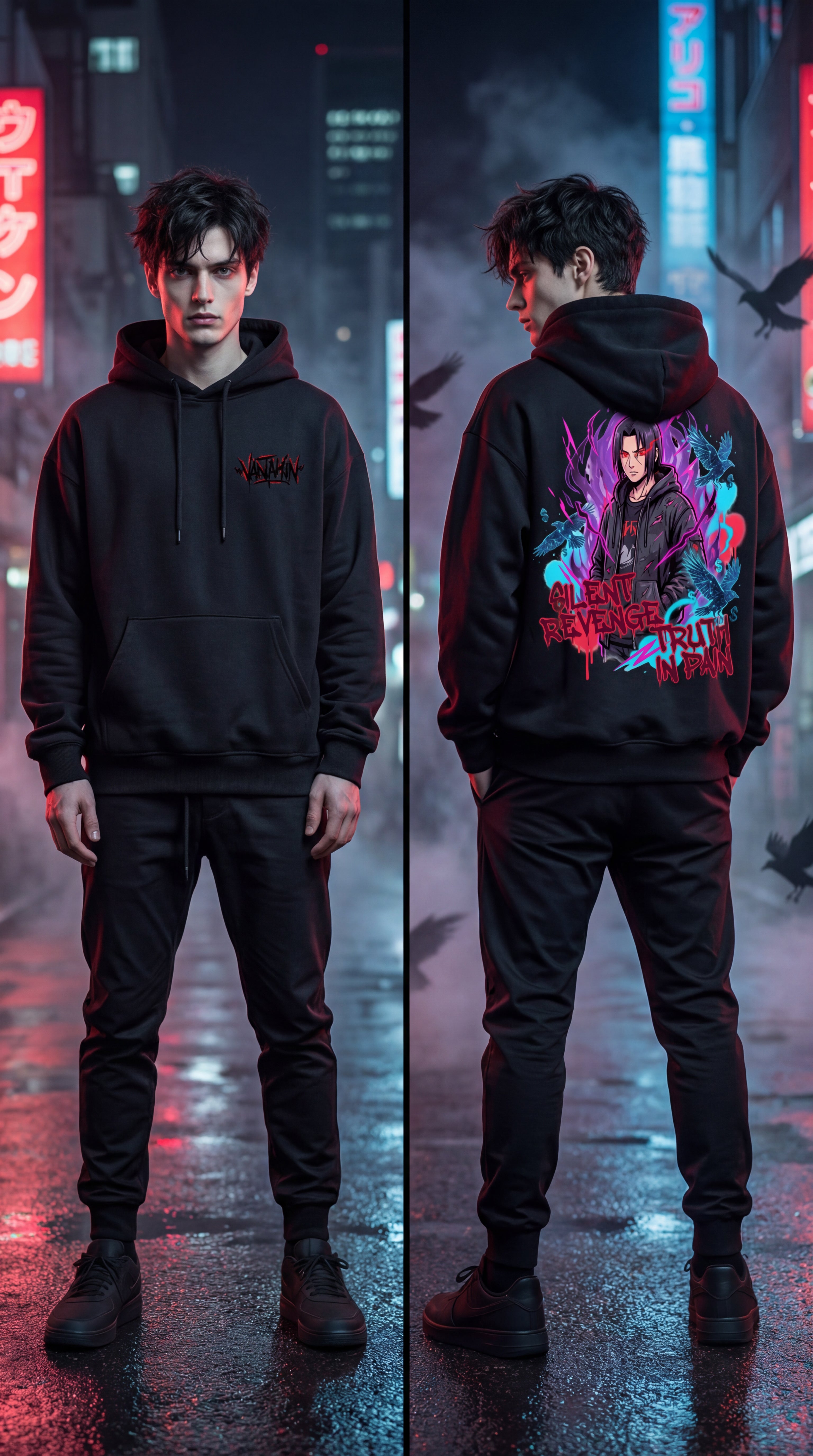 SILENT REVENGE | Classic Unisex Pullover Hoodie
