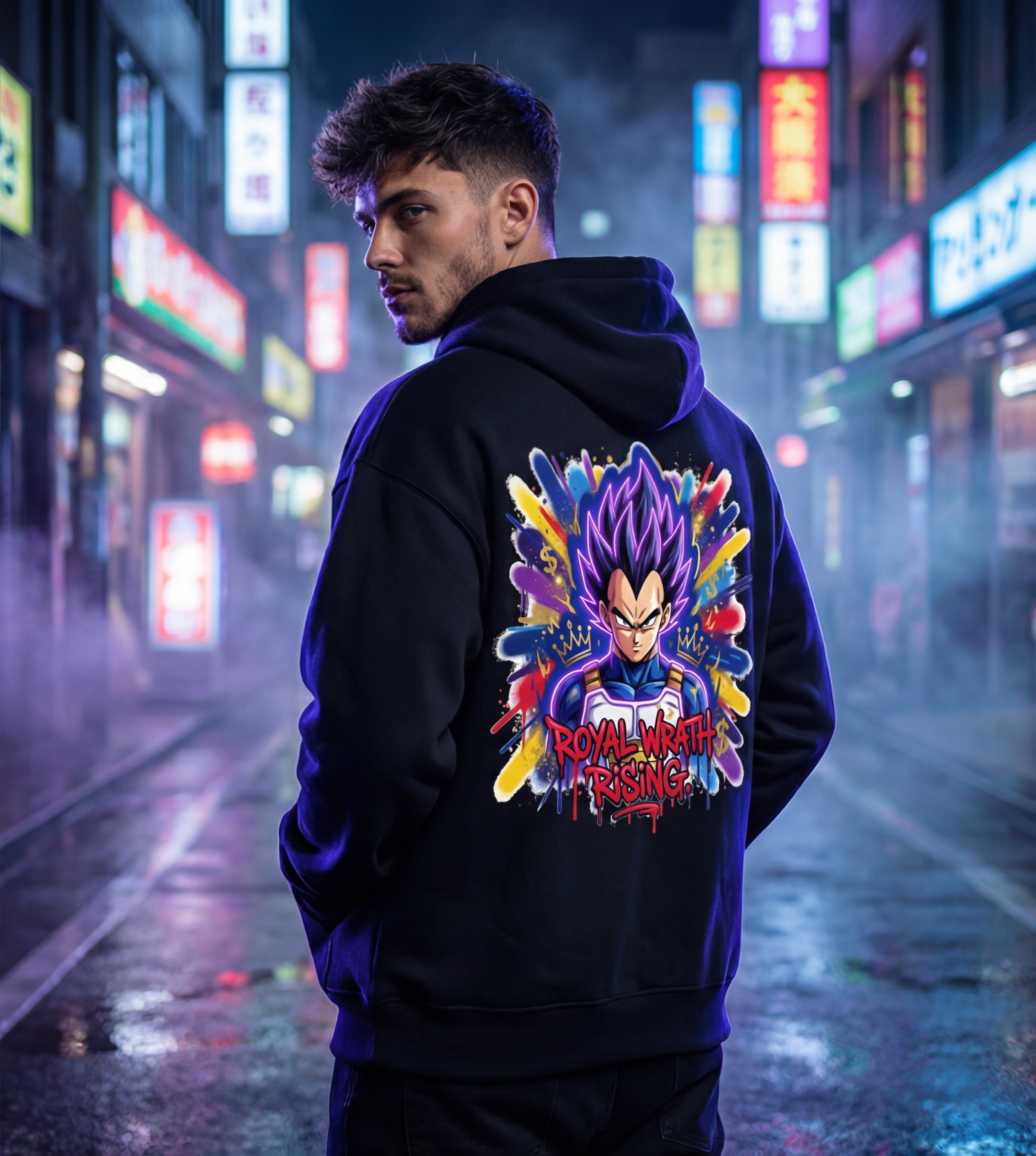 ROYAL WRATH RISING Vegeta | Classic Unisex Pullover Hoodie
